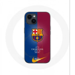 Coque Maniacase pour Iphone 14 Club de football de Barcelone FCB