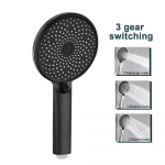 3 k&auml;iguga suur du&scaron;iotsik, k&otilde;rgsurve, tugev vool, vett s&auml;&auml;stev k&auml;eshoitav du&scaron;ipea 204 vee v&auml;ljalaskeava isepuhastuv vannitoadu&scaron;&scaron; 1pc must