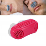 Rouge Anti-Ronflement Nez Clip Purificateur d'Air Bouchon Protecteur Dispositif de Dilatation Nasale Aide &agrave; Dormir
