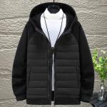 Suures suuruses 4XL-10XL Mood Talvised Meeste Parkad Kootud Pikkade Varrukatega &Uuml;ler&otilde;ivad Kapuutsiga Oversize Lahtised Paksud Soojad Meeste jakid 7XL must