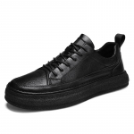 MoodneEhtne nahk meeste tossud Meeste vabaaja Meeste kingad tenis Luksuskingad Treener V&otilde;idus&otilde;it Hingav moodne mokassiinid jooksujalatsid 38 must