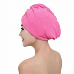 Ujumisr&auml;tik kiiresti kuivav juuksem&uuml;ts imav k&auml;ter&auml;tikum&uuml;ts Turban Wrap pehme du&scaron;im&uuml;ts 60*25cm roosa punane v&auml;rv
