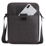 Meeste Crossbody kott Lihtne meeste Crossbody kott Business Casual Meeste &otilde;lakott Lame kott helehall v&auml;rv