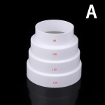 Kanali mitme reduktoriga v&auml;ljat&otilde;mbeventilaatori toru&uuml;hendus 80/100/110/120/150/160 mm ventilaatori ventilatsiooni jaoks Toru v&auml;ljalaskekanal as the picture