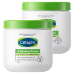 Cetaphil Moisturizing Body Cream 2p + pouch, 1 set, 453g green