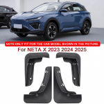 Sobib mudelile NETA X 2023 2024 2025 Car Styling ABS auto porilappide pritsmekaitse porikaitsmed porilapid eesmise tagumise poritiiva auto tarvikud must