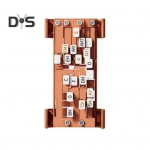 Kitarri akordipress Kitarri treener Akordi abi Kitarri assistent &otilde;ppes&uuml;steem Akordi harjutamise t&ouml;&ouml;riistad algajatele pruun