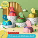 Laste suur poti pissuaar koduseks kasutamiseks Forest Green (Smiling Face)