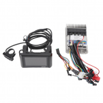 Harjadeta mootori kiiruse regulaatori komplekt Veekindel LCD-ekraan rollerile 36V 48V 60V 500W 28A