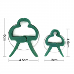 Istutavad fikseeritud klambrid Korduvkasutatav aiakasvuhoonehoidik p&uuml;sitaimede jaoks Viinapuu Lillede seemikud Tomatid Toetavad aiatarbed 20pcs Big and Small roheline