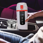 12V 24V auto veekeetja boiler elektriline veekeetja, soojendusega kruus t&ouml;&ouml;ks must