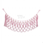 Toy Storage Net Corner Hanging Organizer,Collection Easy to Install Netting Holder