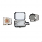 Compact Watercolor Palette Box for Artists - Portable and Easy to Carry with Secure Lid 10 Grids