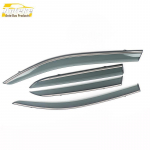 Chery 13 QQ/Lechi PC vihmakaitse 3D roostevabast terasest dekoratiivribaga hook+adhesive*4