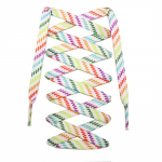 Uued lamedad vikerkaarekujulised kingapaelad tossudele V&auml;rvilised kingapaelad, v&auml;rvilised gradientsed kingapaelad l&otilde;uendipaeltele tennise naistele meestele 120cm