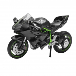 1/12 Skaala DieCast Mootorrattamudel Kawasaki Ninja H2R jaoks, Mootorrattamudel, Laste Moto M&auml;nguasi v&otilde;i Kollektsioon, S&otilde;brale must