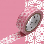 Masking Tape MT &eacute;toile asanoha rose pastel
