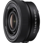 Sony Standardne v&otilde;imsusega suumobjektiiv E PZ OSS II originaalobjektiiv digikaamerale SELP16502 APS-C 16-50mm F3.5-5.6 &uuml;he objektiiviga [E-kinnitus] must
