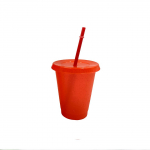 Joogitass kaane ja k&otilde;rrega PP PP plastikust korduvkasutatav pudel k&uuml;lma joogi kohvimahla smuuti jaoks