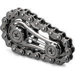 Jalgratta Keti Hammasratas Fidget Spinner Stressi Leevendamiseks, Metallist Ketiratas Kett Fidget M&auml;nguasi, Kineetiline Laua Uudsus K&auml;sitsi S&otilde;rme Spinner &Auml;revuse Vastu, Lahe M&auml;nguasi 5.9*3.4*2cm