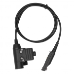 U94 PTT kaabli pistik peakomplekti adapter sobib Baofeng UV9RUV9RPLUSUVXS raadiosaatjale