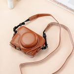 Sony RX100 seeria nahast kaamerakott - &Uuml;hildub mudelitega RX100M6, RX100 M2, M3, M4, M5A, M5, WX700, HX90 - Must