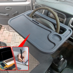 Truck Steering Wheel Tray Laptop Holder Multipurpose Vehicle Accessories Easy to Install Food Table