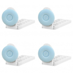 4 tk Voodilina Hoidikud Kinnitatavad Voodilina Pandlad Madratsi K&uuml;lg Voodilina Kinnituspandlad Hoiavad Linad Kindlalt Pingul K&otilde;igi Madratsisuuruste jaoks Short 4pcs sinine