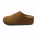 Uued Naiste sussid Suletud varvas &Uuml;mar varvas Suede Klotsid Sandaalid S&uuml;gis Uus Retro &Uuml;hev&auml;rvilised Lameda tallaga Naiste Slingback kingad 35 kaamel