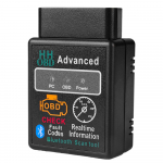 Auto OBD2 skanner Bluetooth-&uuml;hilduv Elm327 V1.5 Koodilugeja OBDII Diagnostikavahend Diagnostikaskanner Androidi, iOSi, Windowsi jaoks