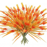 6 tk Simulatsioon Lavendel v&otilde;ltstaimed Realistliku v&auml;limusega erksad v&auml;rvid, mis ei n&auml;rbu, kergesti hooldatavad tehisrohelised taimed t&auml;iskasvanutele m&otilde;eldud seksir&otilde;ivad oranž