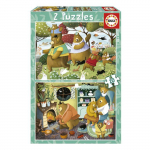 2 x 20 pcs la famille ours