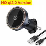 Jahutav Qi2 Magnetiline Autojuhtmevaba Laadija Kiirlaadimine Autotelefoni Hoidik Seisualus Magsafe IPhone 16 15 14 13 Pro Max jaoks