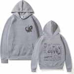 Multifilmi tr&uuml;kiga Euroopa ja Ameerika graafiline unisex tr&uuml;kiga pullover Olivia Rodrigo kapuutsiga pusa meeste kapuutsiga dressipluus S