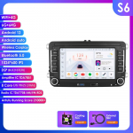 Ossuret 7 Android Auto Autoraadio GPS Stereo VW GOLF PASSAT Polo Fabia Tiguan Jetta Caddy Octavia YEti Superb Fabia Leon Intelligentne Multimeedia jaoks S6 8Core 6G 64G