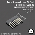 50/75/100/150 mm turvav&otilde;ltsimiskindla magnetkruvikeeraja komplekt Puuriotsakuga kruvikeeraja otsikud Hex Torx lamepea 1/4 k&auml;sit&ouml;&ouml;riistad