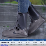 K&otilde;rged veekindlad kingakatted meestele naistele korduvkasutatavad pealiskingad libisemiskindlad kerge vihma kingakatted n&ouml;&ouml;bitavad kalossid kingakaitse XL fits shoes 40-41 valge