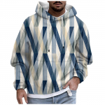 Meeste mustriga pl&uuml;&uuml;sis soe mantel fliisist kampsun vabaaja mantel taskukampsun s&uuml;gistalvemantel M pruun