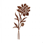 Flower Garden Stake Yard Art Ornament Gifts Versatile Easy to Use Decoration Iron for Lawn