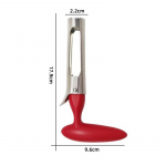 Roostevabast terasest &otilde;unas&uuml;damiku viljaseemnes&uuml;damiku eemaldaja pirni &otilde;unaseemne k&uuml;lviku viilutaja nuga Vastupidav k&ouml;&ouml;gividinad K&ouml;&ouml;giviljat&ouml;&ouml;riistad punane