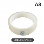 L&auml;bipaistev soojusteip soojuspressi jaoks Soojus&uuml;lekandeteip elektroonikaprintimiseks 10mm*33m