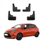 4 tk pritsmekaitseid porilauad &uuml;hilduvad Toyota Yaris luukp&auml;ra 2014 2015 2016 2017 2018 2019 2020 FT-88 must