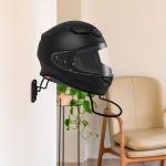 Wall Mounted Helmet Rack Display Saving Garage Home Use Multipurpose Easy to Install Stand Hanger
