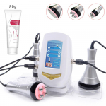 3-in-1 40K Iluseade RF Ultraheli Kavitatsioon Punase Valguse Teraapia Kehakontuurimise Masin valge