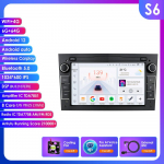 Hizpo Android 14 Autoraadio DSP Traadita Carplay Auto Opel Astra H J 2004 Vectra Vauxhall Antara Zafira Corsa C D Vivaro Meriva Veda jaoks B S6 8Core 6G 64G AI
