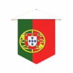Drapeau &ndash; Portugal &ndash; 30 x 45 cm &ndash; Pol&uuml;ester &ndash; J&auml;lje rekto/verso &ndash; Lisatarvikud
