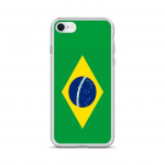 Coque T&eacute;lephone Drapeau Br&eacute;sil &ndash; iPhone 7