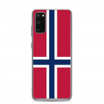Coque T&eacute;l&eacute;phone &ndash; Samsung &ndash; Galaxy S20 Plus &ndash; Drapeau de la Norv&egrave;ge &ndash; Souple &ndash; mitmev&auml;rviline