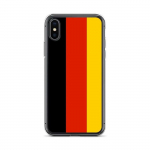 Coque T&eacute;lephone Drapeau Allemagne &ndash; iPhone X