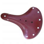 Jalgratta imitatsioonlehmamust nahast iste M&auml;giratta retro sadul Mugav s&otilde;iduistmepadi imitatsioonlehmamust nahast varustus Vana stiili iste one size fits all vaarika